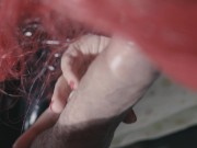 Then I suck him a little between my tits but I want him to fuck me doggystyle 1/16