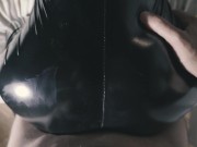 Then I suck him a little between my tits but I want him to fuck me doggystyle 13/16