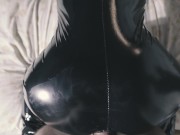 Then I suck him a little between my tits but I want him to fuck me doggystyle 9/16