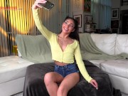 Xxlayna Marie sucks off Mr. POV in this point of view blowjob video 