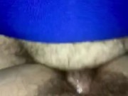 Fucking my wifes hairy wet pussy