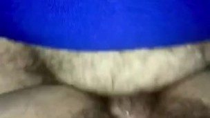 Fucking my wifes hairy wet pussy