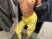 Sales Assistant sucked in Fitting room 16/16