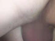 Balls slapping my ass and creampies gapping pussy 13/16