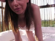 Первый Анал 18-летней Красотки Весом Всего 40 кг с Отчимом 6/16