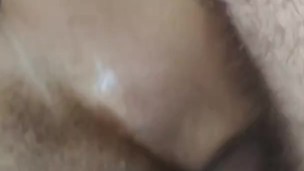 fucking the brunette until he has 3 orgasms and I cum in her pussy the sperm leaked in her ass🥛🍑💦