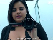 MAMACITAZ - Big Tits Colombian Chick Xiomara Soto Sucks And Fucks A Stranger 1/16