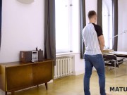 MATURE4K. Perverted boy penetrates old but nice woman with hairy pussy 2/16