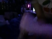 Thicc Asian Cosplay from Behind till HUGE cumshot on big tits 12/16