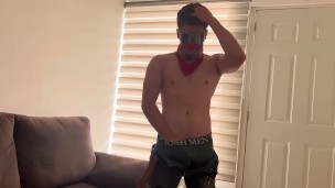 I came home to watch porn. (Big mexican cock) 