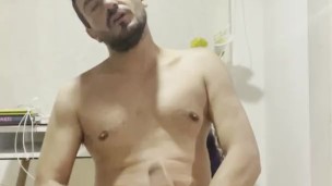 precum and cum from my latin cock