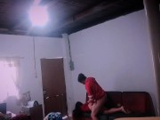 Venezuelan fucks with her housemate on the couch, good sex  4/16