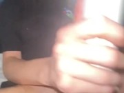 using my vibrator to make my teen pussy wet 12/16