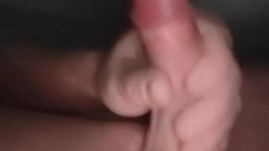 A big load after horny masturbation