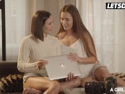 A GIRL KNOWS - Perfect Girlfriend Eve Sweet And Mary Rock Just Made The Day More Interesting 2/16