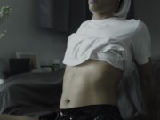 masturbation asian big black cock cum shot 8/16