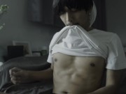 masturbation asian big black cock cum shot 9/16