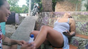 la manicure me salio con mamada y masturbada parte 1