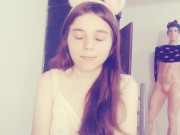 Just touching my hair ;) 5/16