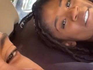lil d picks up dreadhead ebony drives her around for sex pt 2