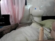 sexy girl fucks a dildo 12/16