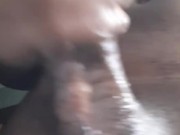 STROKING BIG OILED UP DICK 14/16