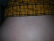 Beautiful schoolgirl opens her ass to ride my cock, she fucks good 🤤😈👌 15/16