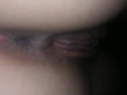 Beautiful schoolgirl opens her ass to ride my cock, she fucks good 🤤😈👌 5/16