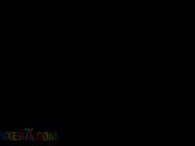 MIXEDX - Blonde Busty Bombshell Christina Shine Gets Fucked Hard By Her Ebony Stepdad