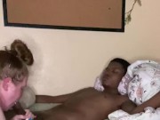 BBW gives a BBC rim job 