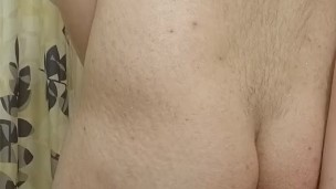 Smooth Bottom showers and Fingers his ass moaning