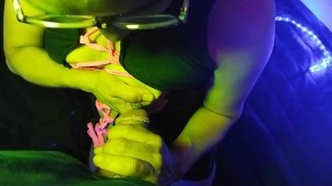 👅Amiga de lentes en tremenda Mamada