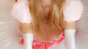 Sissy Princess getting pounded by Big Black King