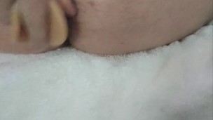 Taking A Dildo Deep