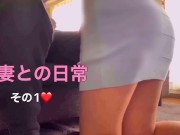 【S妻🥰】4作品でフル🥰その1！手コキ足コキ着衣顔面騎乗🥰