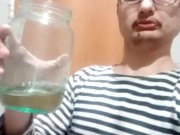 Ссаной побляди вонюше нравится быть мочехлебкой 11/16