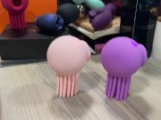 Tracy's Sex Toy, Cute Octopus are DANCING Together!! HAHAHA