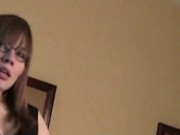 glasses girl teasing denial 12/16