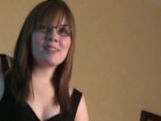 glasses girl teasing denial 2/16