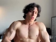 Tunisian psycho stroking his cock 5/16