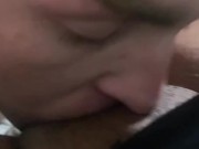 Cumming so hard on his face 2/16