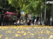 HORNY HOSTEL - Beautiful Tourist Claudia Bavel Found The Right Way To Pleasure 1/16