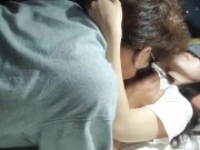 【素人/個撮】脱がしたら赤い紐パンだったので大興奮　Japanese amateur couple real sex 2/16