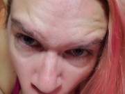 Oral play with Ika (Bad Dragon dildo) teaser. Full at OF and fansly 3/16