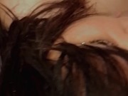 Me arrodillo para mamarsela bien rico en el baño  13/16