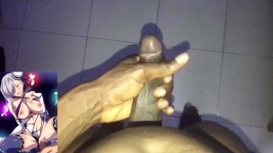 SWEATY HOT ROOM TONIKZALEX STROKING BBC MOANS, TALKS DIRTY & CUMS HUGE LOAD CUM INSIDE CARTOON 
