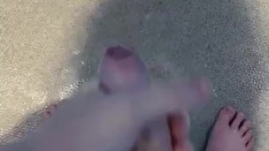 Young gay masturbation at gym in shower feet 