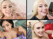 TeamSkeet - Facial Cumshot Compilation - Teen Girls Receive Sloppy Cumshots On Their Pretty Faces