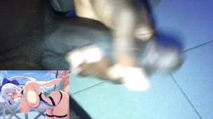 BALCONY SEX TONIKZALEX STROKING BBC MOANS, TALKS DIRTY & CUMS HUGE LOAD CUM INSIDE CARTOON 
