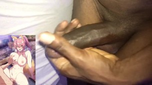 FOX GIRL TONIKZALEX STROKING BBC MOANS, TALKS DIRTY & CUMS HUGE LOAD CUM INSIDE CARTOON 